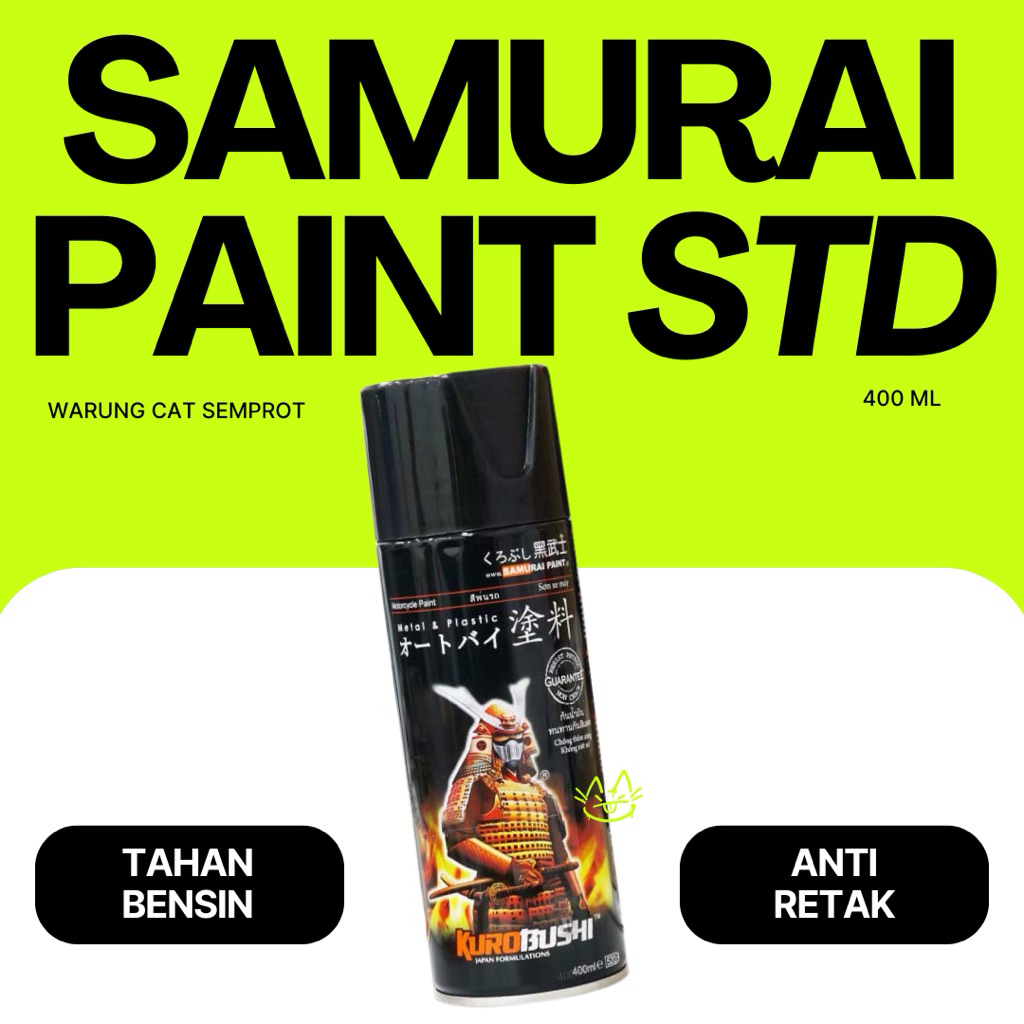 Cat Semprot Samurai Paint: Solusi Terbaik untuk Motor di Cilacap